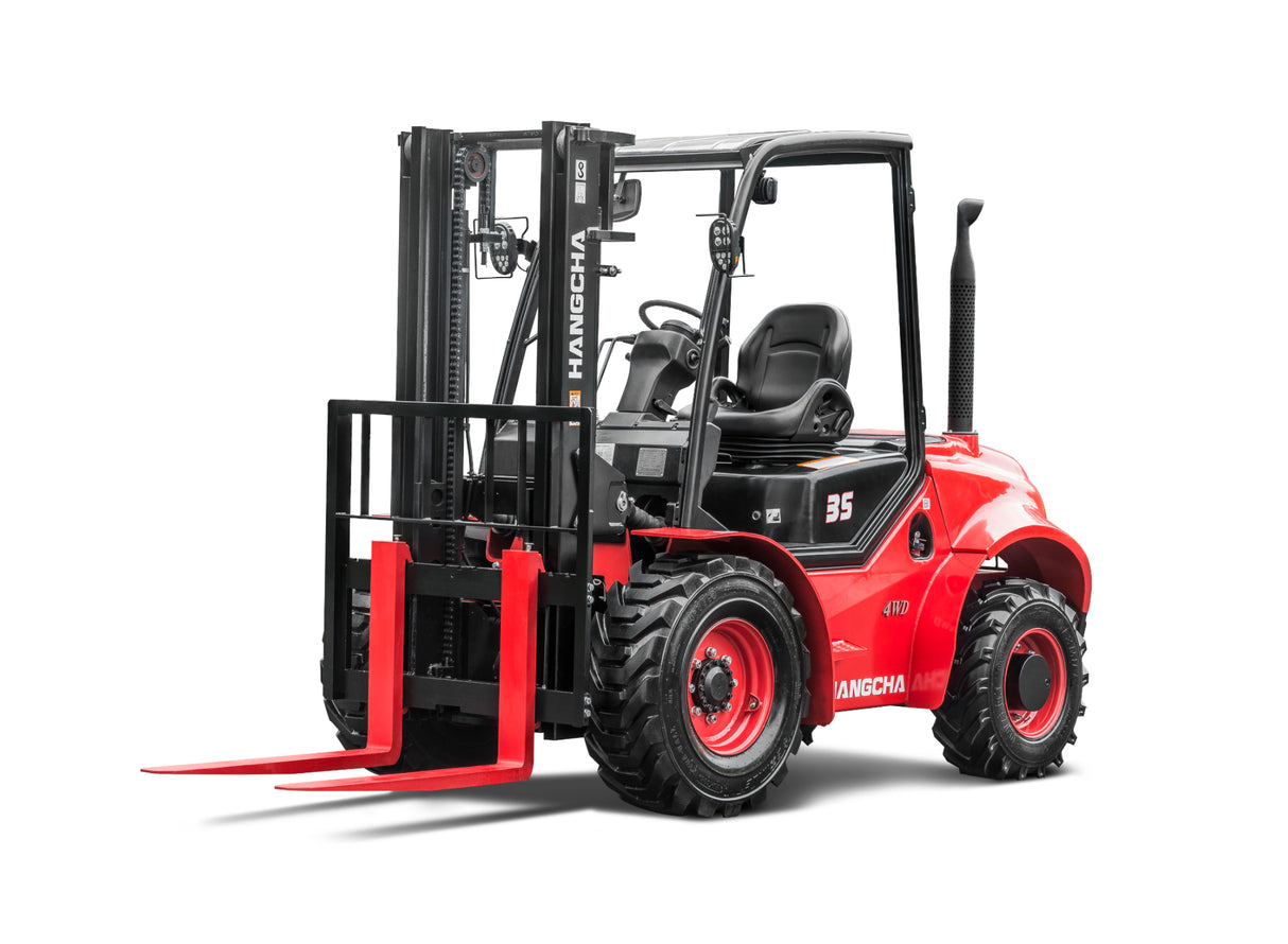 [Hangcha] CPCD25 - 2.5 Tonne Rough-Terrain Forklift (Diesel)