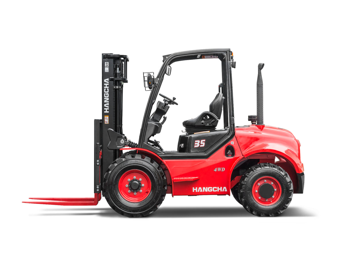 [Hangcha] CPCD25 - 2.5 Tonne Rough-Terrain Forklift (Diesel)