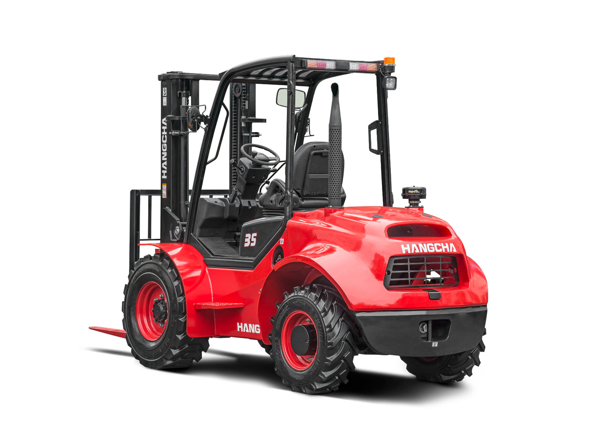 [Hangcha] CPCD25 - 2.5 Tonne Rough-Terrain Forklift (Diesel)