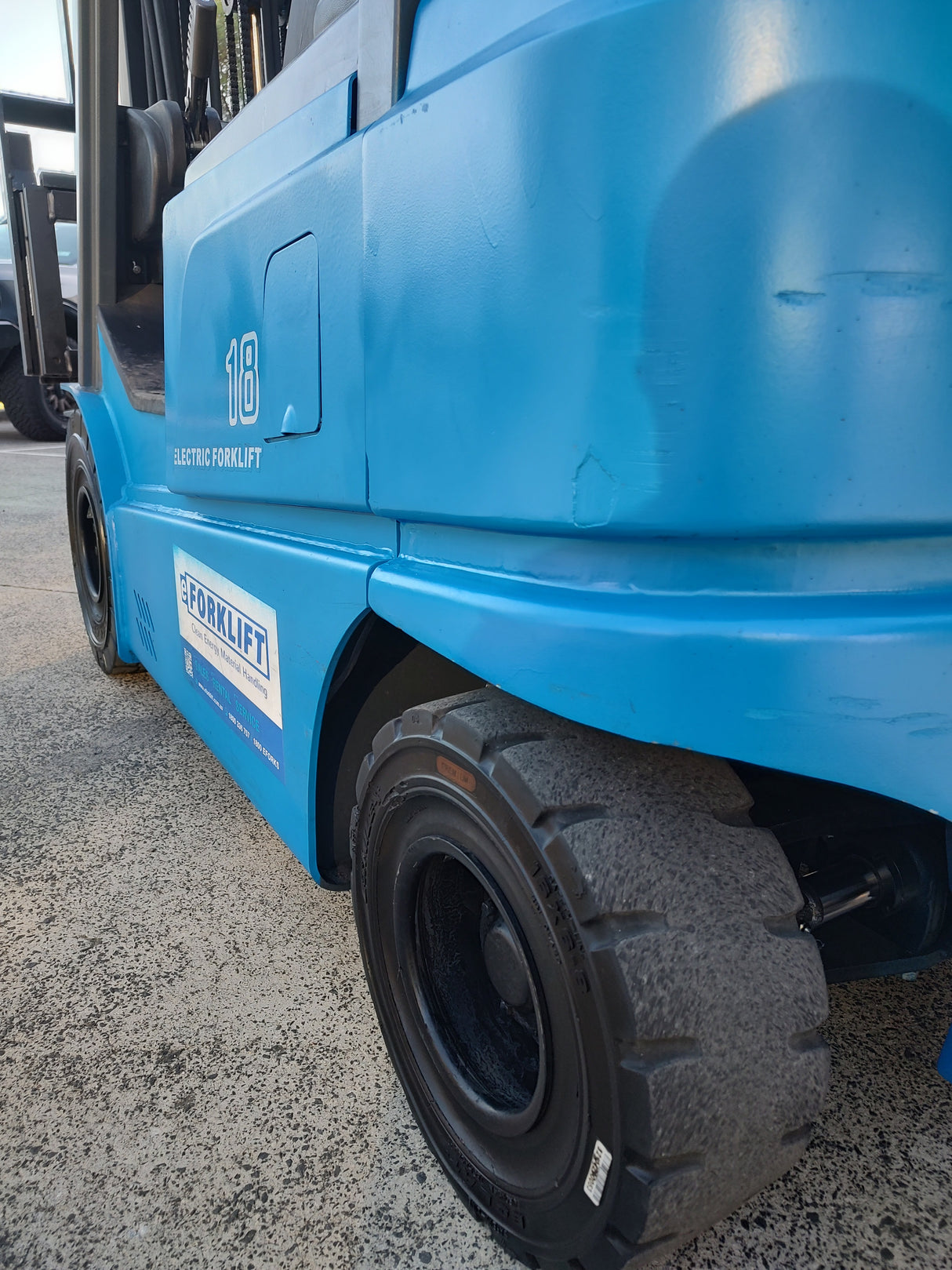 [Refurbished] BYD - 1.8T Counterbalance Forklift - SN: 1501200403 (Lithium)
