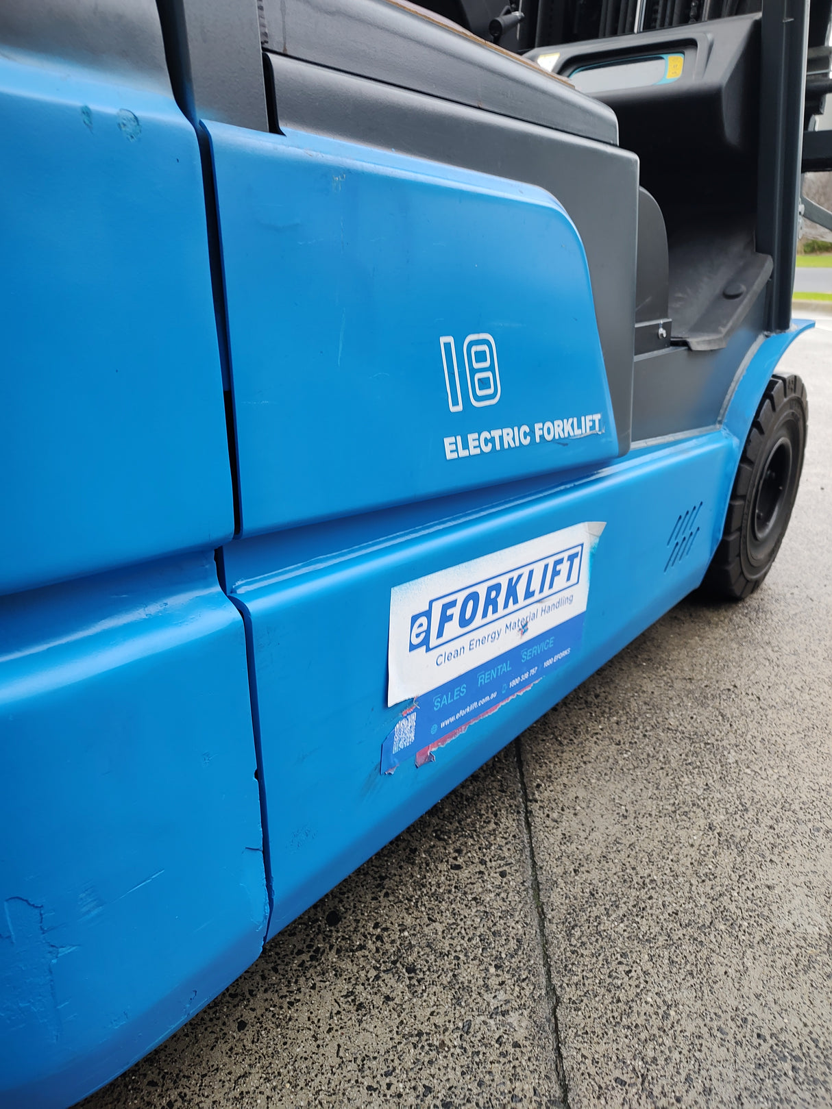 [Refurbished] BYD - 1.8T Counterbalance Forklift - SN: 0901190621 (Lithium)