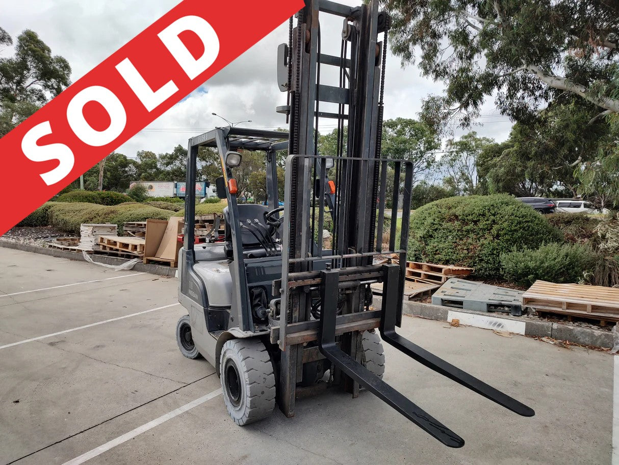 [Used] Nissan - 1.8T Counterbalance Forklift - SN: 0004249 (SOLD)